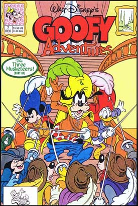 Goofy Adventures, comics, disney comics, 90's comics, animation comics, keith tucker comics