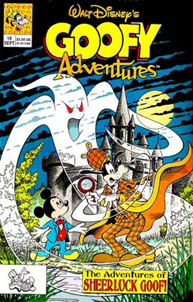 Goofy Adventures, comics, disney comics, 90's comics, animation comics, keith tucker comics