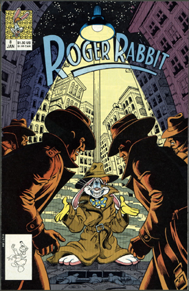 Roger Rabbit comics, comics, disney comics, 90's comics, animation comics, keith tucker comics