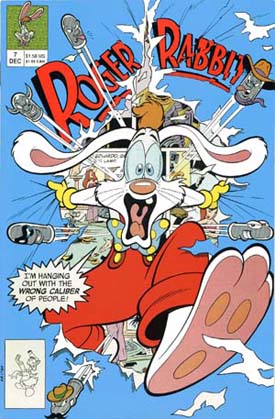 Roger Rabbit comics, comics, disney comics, 90's comics, animation comics, keith tucker comics