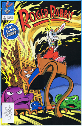 Roger Rabbit comics, comics, disney comics, 90's comics, animation comics, keith tucker comics